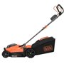 Tondeuse a Gazon Electrique Sans Fil 36V BCMW3336L1-QW - BLACK+DECKER - Coupe 33cm - Batterie 2,5 Ah - Mulching