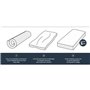 Matelas 90 x 200 DEKO DREAM - Epaisseur 16 cm - Mousse - Confort ferme - KIVA