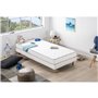 Matelas 90x190 cm - Mousse - Ferme 14 cm - 5 zones de confort - DEKO DREAM Hahtuva