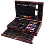 Mallette XXL De 140 Pieces - MAIN D'ARTISTE- Boite a Dessin - Activités Manuelles - Kit Complet - Art Plastiques
