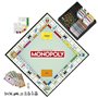 Monopoly classique, jeu de société de plateau, avec boîte de rangement et pions grand format, 2 a 6 joueurs, version FR, des 8 a