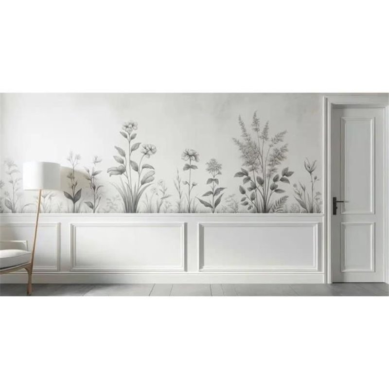 Image secondaire de Kit moulure de soubassement 4m - NORDLINGER PRO - Moulure murale - FSC 100% - Ajoute du cachet au mur