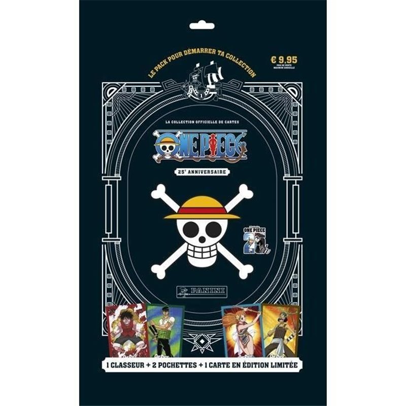 Image secondaire de Starter Pack - PANINI - One Piece TC 25e Anniversaire - Classeur - 2 pochettes - 1 carte Édition Limitée