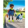 PLAYMOBIL 71740 Homme sportif avec Border Collie