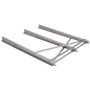 Tréteau pour bûches - ELEM GARDEN TECHNIC - Largeur 80cm - Hauteur 80-90cm - Poids max 150kgs