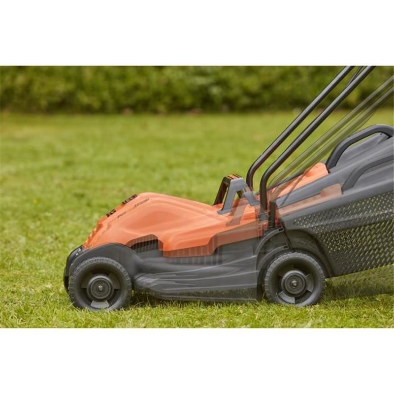 Image secondaire de Tondeuse a Gazon Electrique Filaire 1200W 32 cm - BLACK+DECKER - BEMW451-QS - 3 Hauteurs Réglables