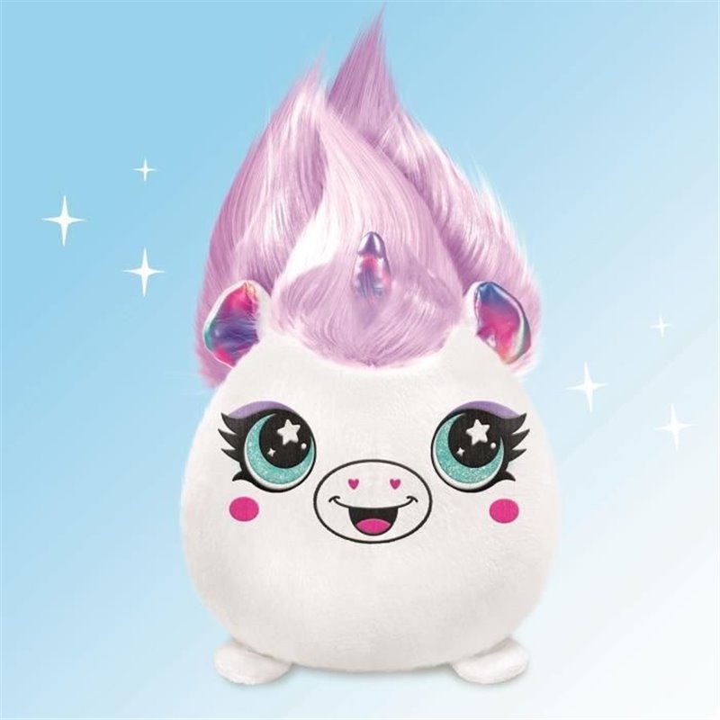 Image secondaire de Canal Toys - Airbrush Plush - Peluche Squishy Hair'iffic à coiffer et décorer avec spray électronique, feutres, -AIR 040- aléat