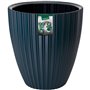 Pot de fleurs - Garden ID - Fancy - 40 x 42 cm - Pour jardin, balcons ou intérieurs - Bleu pétrole
