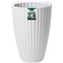 Pot de fleurs - Garden ID - Fancy - 40 x 58 cm - Pour jardin, balcons ou intérieurs - Blanc