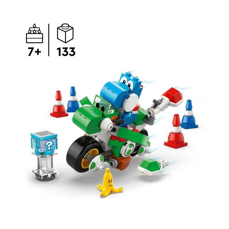 Image secondaire de LEGO Super Mario 72031 Mario Kart  Yoshimoto - Jouet de construction pour enfants