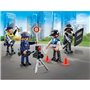 PLAYMOBIL 71730 Set métiers de la police : 4 policiers
