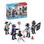 PLAYMOBIL 71730 Set métiers de la police : 4 policiers