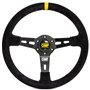 Volant Racing OMP OMPOD/2055/N Ø 35 cm Noir Noir/Jaune