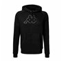 Sweat à capuche homme Kappa Zaiver Korporate Noir