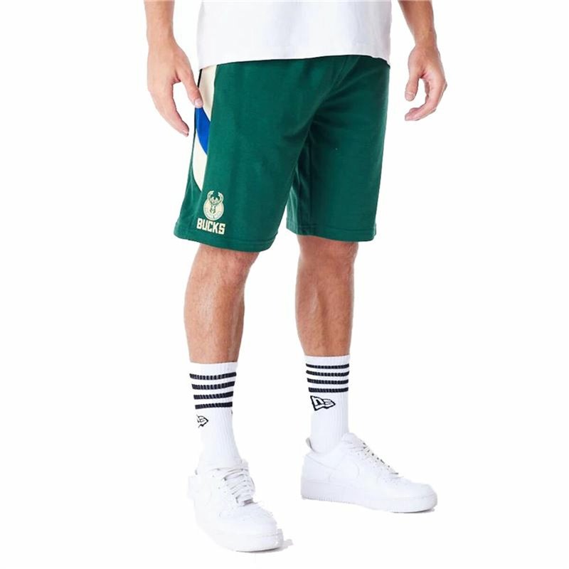 Short de Sport New Era NBA Milwaukee Bucks Vert
