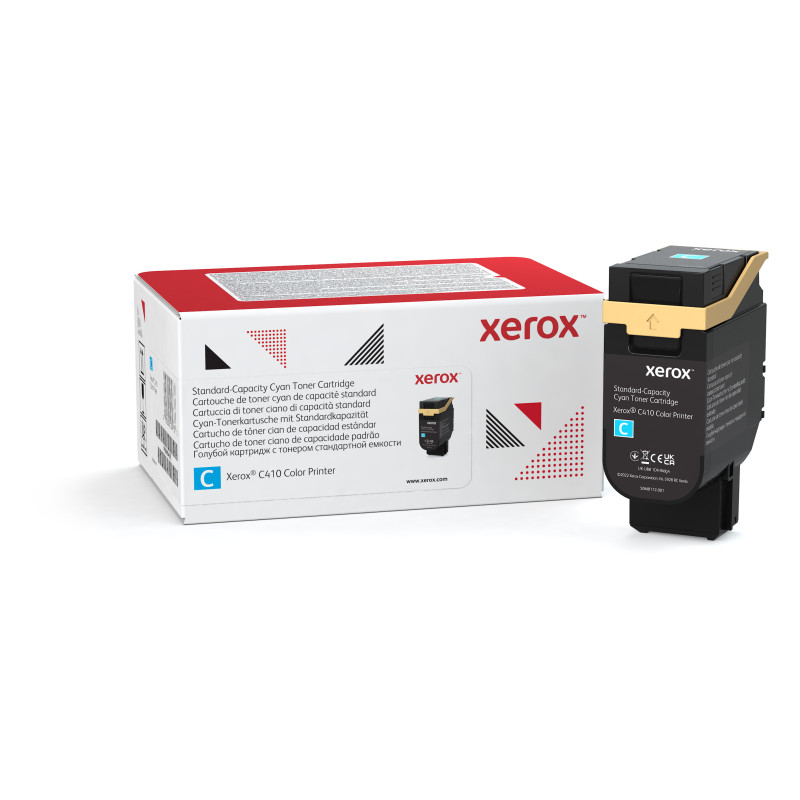 Xerox Cartouche de toner Cyan de Capacité standard Imprimante couleur ® C410/multifonctions ® VersaLink® C415 (2000 pages) - 006