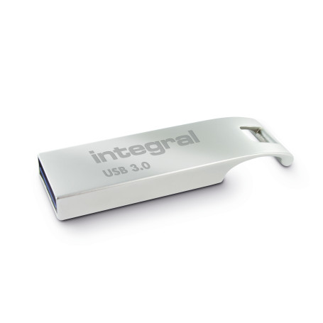 Integral 64GB USB3.0 DRIVE ARC METAL UP TO R-200 W-30 MBS lecteur USB flash 64 Go USB Type-A 3.2 Gen 1 (3.1 Gen 1) Argent