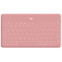 Logitech Keys-To-Go Rose Bluetooth Italien