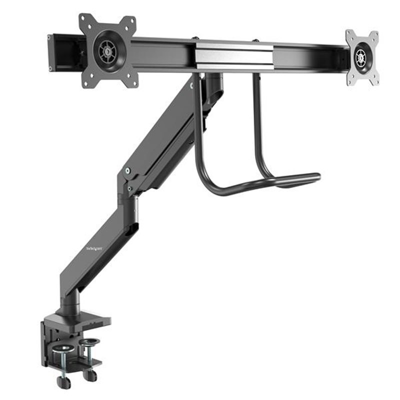 Image secondaire de StarTech.com Double bras pour écrans PC - Double affichage - Réglage de hauteur synchronisé - Pour moniteurs VESA de 43 cm à 81 