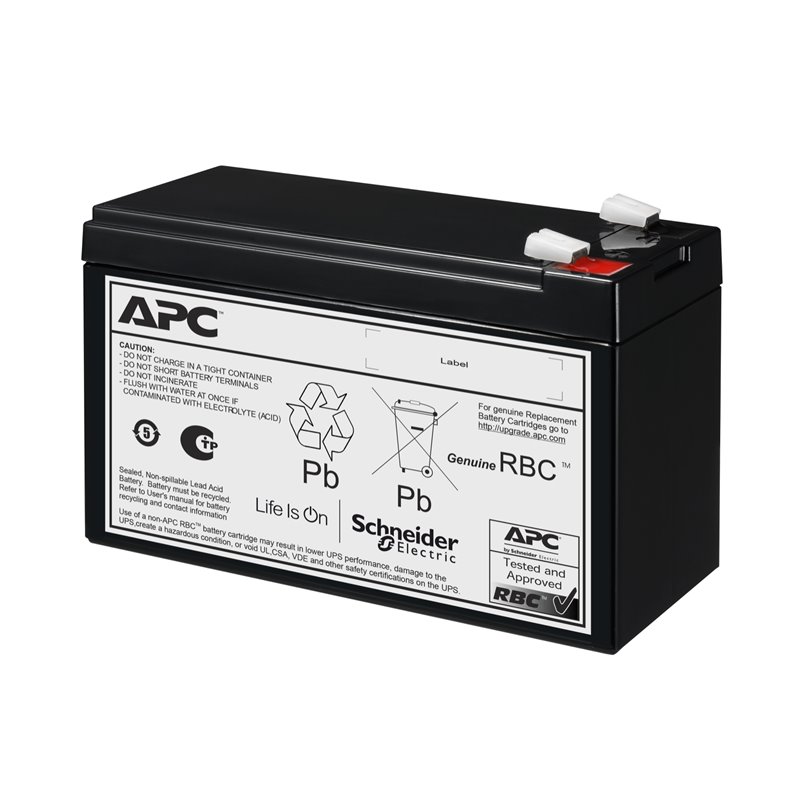 Image secondaire de APC APCRBC177 Batterie de l'onduleur Sealed Lead Acid (VRLA) 24 V 9 Ah