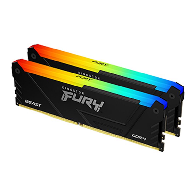 Image secondaire de Kingston Technology FURY 64GB 3200MT/s DDR4 CL16 DIMM (Kits de 2) Beast RGB