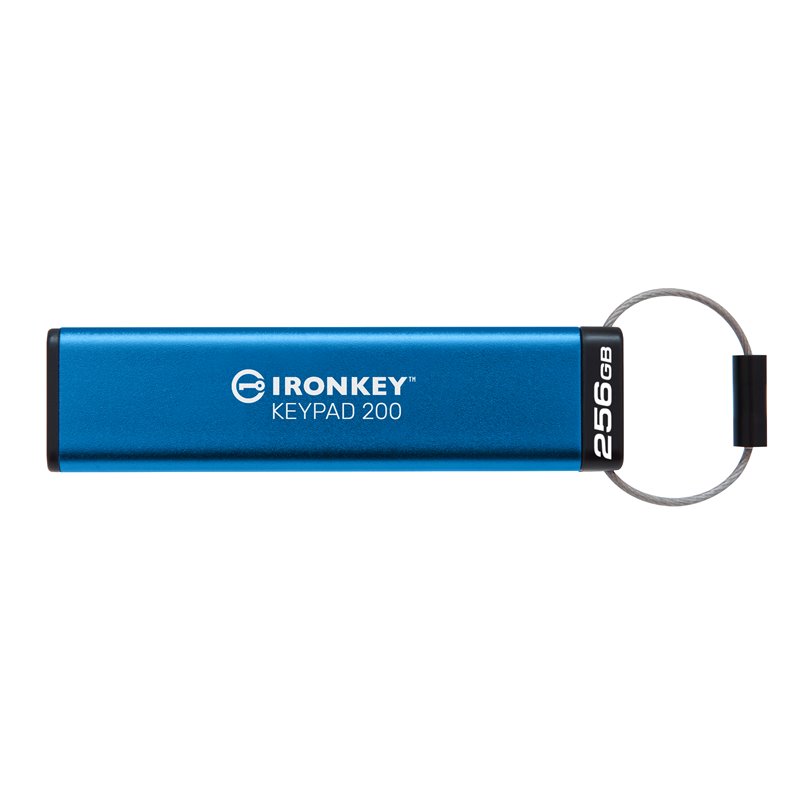 Image secondaire de Kingston Technology IronKey Keypad 200 de 256 Go, FIPS 140-3 niveau 3 (en attente), chiffrement AES-256