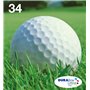 Epson Golf ball Multipack 4-clr 34 DURABrite Ultra Ink EasyMail
