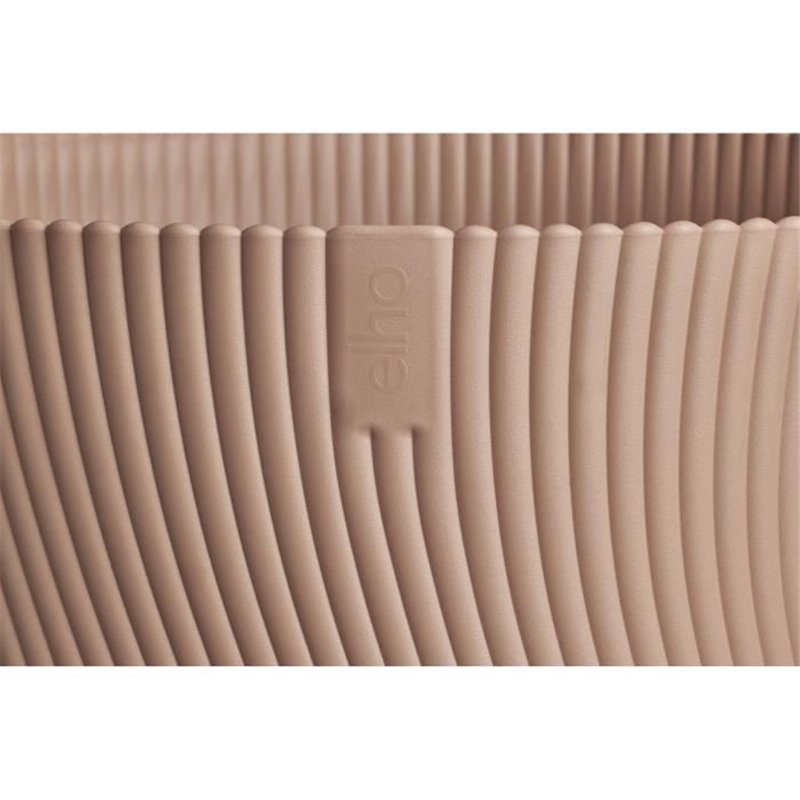 Image secondaire de Pot de fleurs - ELHO - Sereh Rond 30 - Marron - L 30 x B 29.5 x H 25 cm - 100% recyclé