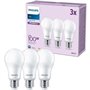 Ampoule LED - PHILIPS - 100 W - A67 E27 - Blanc froid - Non dimmable x 3