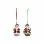 Décoration Suspendue DKD Home Decor Noël Résine (2 pcs) (4.5 x 3 x 7 cm)