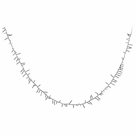 Guirlande lumineuse LED DKD Home Decor Blanc PVC (1000 x 3 x 3 cm)