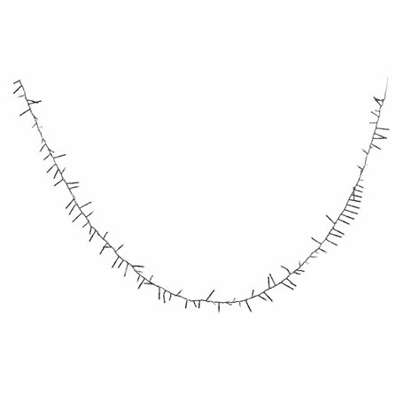 Guirlande lumineuse LED DKD Home Decor Jaune PVC (1000 x 3 x 3 cm)