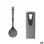 Écumoire Kinvara KT212043-8 PBT Noir Gris TPR PBT 10 x 35 x 2 cm (12 Unités)