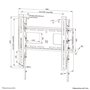 Support de TV Neomounts WL35-750BL14 32" 75" 100 kg