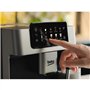 Machine a café avec broyeur - BEKO - CEG7348X - 1350 W - 250g de grains - Noir / Silver