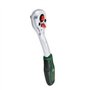 Bosch Clé a cliquet 1/4 (couple élevé jusq. 93 Nm  méca. a 72 dents  bouton de verr inverseur intuitif  manche courbé)