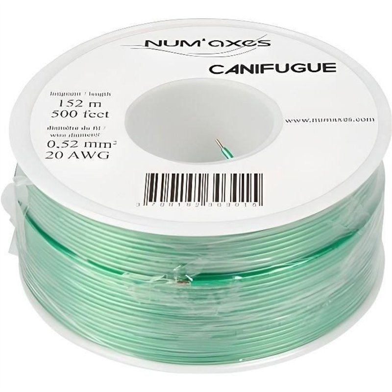 Bobine de fil 0,52 mm² x 152 m clotûres anti fugue