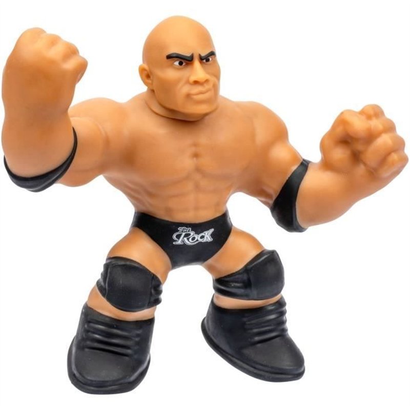 Image secondaire de Figurine extensible - GOO JIT ZU WWE - The Rock - 11 cm - Texture élastique - Extensible 3x