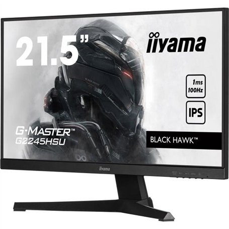 Écran PC - IIYAMA - G2245HSU-B2 - 22,5 FHD - IPS - 100Hz - 1ms - HDMI/DP/USB HUB - Noir