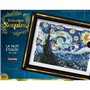 Kit loisir créatif - LANSAY - Collection Sequins - La nuit étoilée - Van Gogh - Des 14 ans