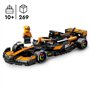 LEGO Speed Champions 77251 Voiture F1 McLaren Team MCL38 - Jeu de construction des 10 ans