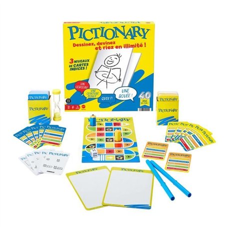 Pictionary-Jeu De Société Familial Pour Enfants Et Adultes - 8 ans+- JDX98