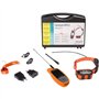 Ensemble complet traceur GPS - NUM'AXES - CANICOM GPS 2 - Noir / Orange