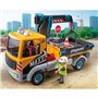 PLAYMOBIL 71750 Camion grue, ouvrier & accessoires