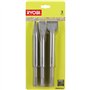 RYOBI - Kit 3 burins SDS+ (1 pointe, 2 plats) - RAKSPC03