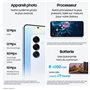 SAMSUNG Galaxy S25 AI Smartphone 128 Go Bleu clair