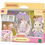 Le coucher des soeurs Lapin Chocolat - SYLVANIAN FAMILIES - 5806