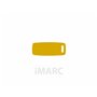 Plaque d'identification Imarc Baggage Jaune Doré