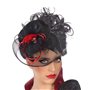 Parure de Cheveux Halloween Noir