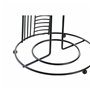 Dérouleur de papier de cuisine DKD Home Decor Noir Métal (18,5 x 18,5 x 31,5 cm)